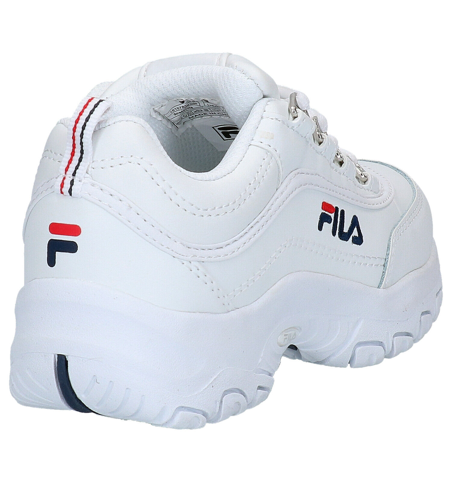 Fila Strada Witte Sneakers Meisjes Sneakers Online op TORFS.BE