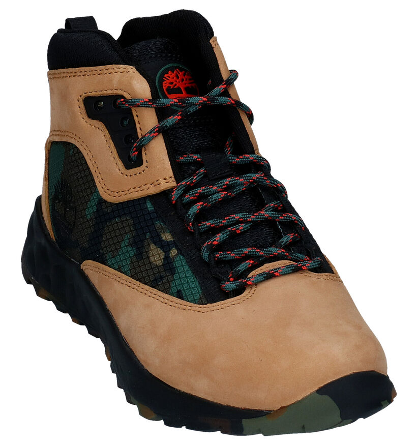 Timberland Solar Wave Bottines en Naturel en textile (293792)