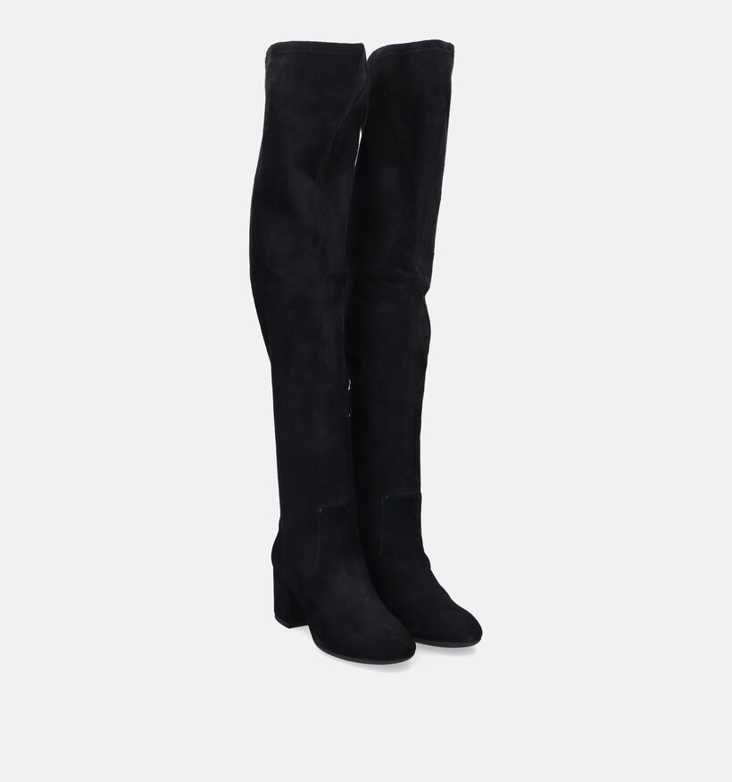 Geox Eleana Cuissardes en Noir pour femmes (328352) - pour semelles orthopédiques