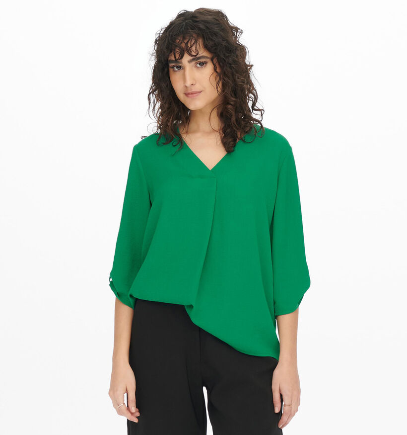 JDY Divya Donkerroze Blouse voor dames (317950)