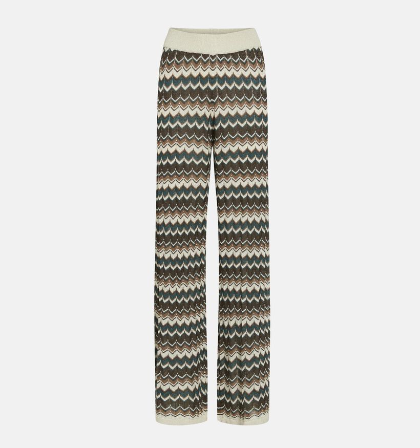 Vila Ember Glitter Knitted Groene Broek voor dames (374275)
