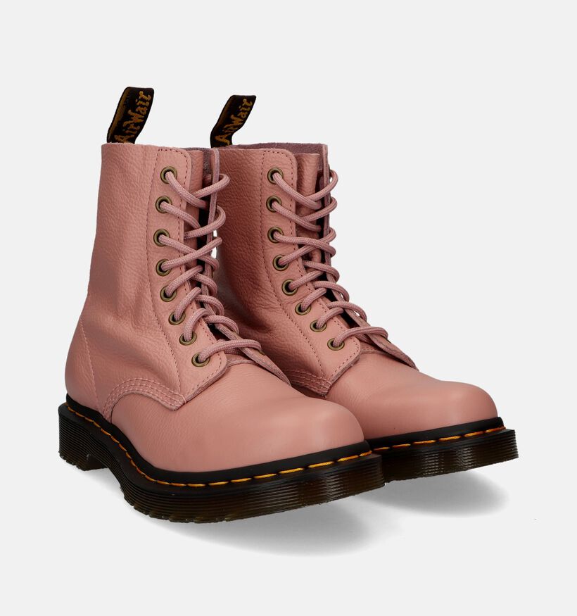 Dr. Martens 1460 Pascal Bottines en Rose pour femmes (319228) - pour semelles orthopédiques