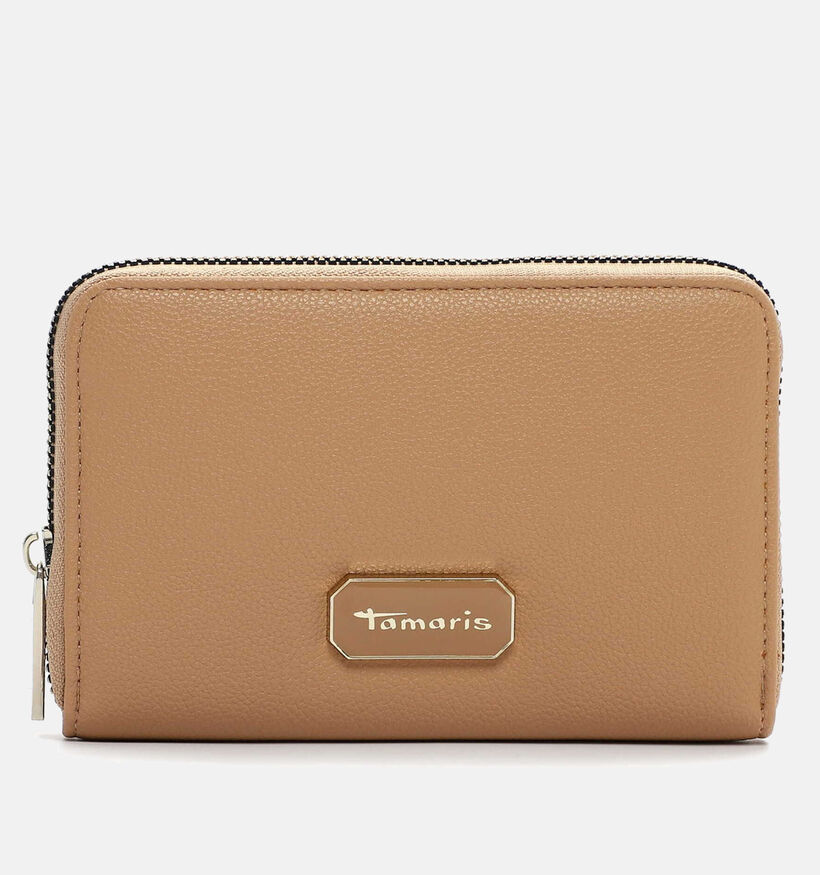 Tamaris Katharina Porte-monnaie zipp&eacute; en Marron pour femmes (371357)