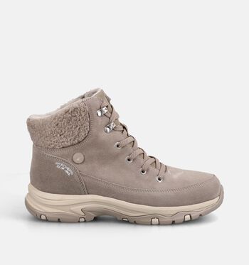 Skechers Hands Free Slip-ins High Boots Taupe