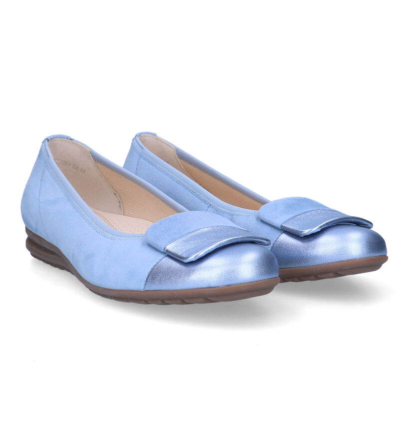 Gabor Easy Walking Ballerines en Bleu pour femmes (323252)