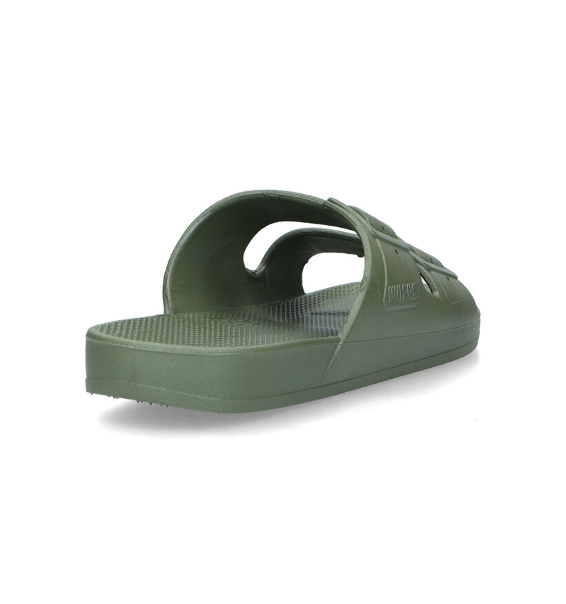 Freedom Moses Basic Kaki Slippers voor dames (340276)