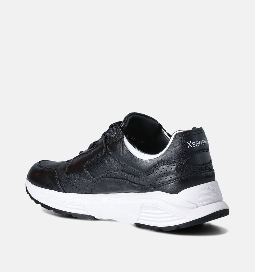 Xsensible Golden Gate Zwarte Sneakers voor dames (359954) - geschikt voor steunzolen