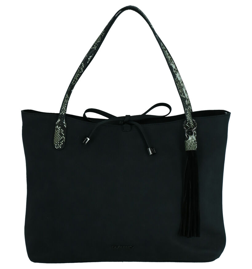 Suri Frey Claudy Sac à bandoulière en Noir en simili cuir (256559)