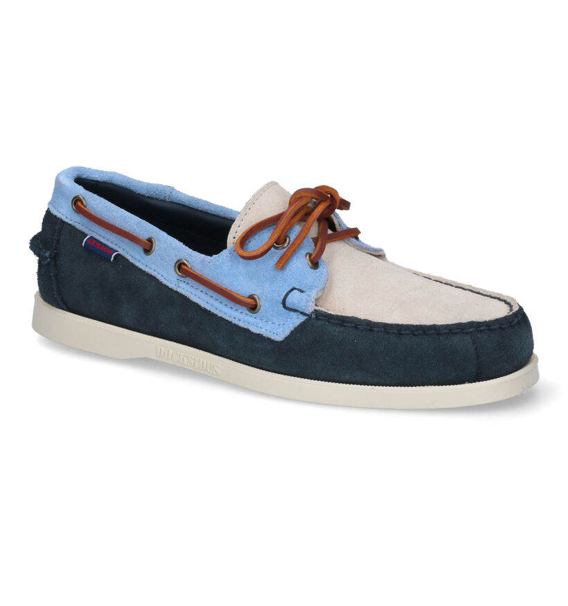 Sebago Dockside Portland Flesh Out Kaki Bootschoenen voor heren (336839)