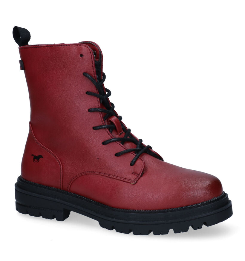 Mustang Rode Boots in kunstleer (298148)