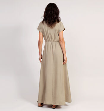 Vero Moda Kleedjes Rood/Groen