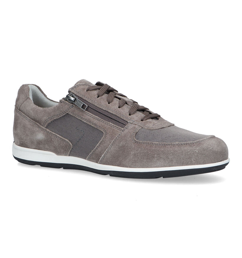 Geox Ionio Chaussures à lacets en Gris pour hommes (322253) - pour semelles orthopédiques