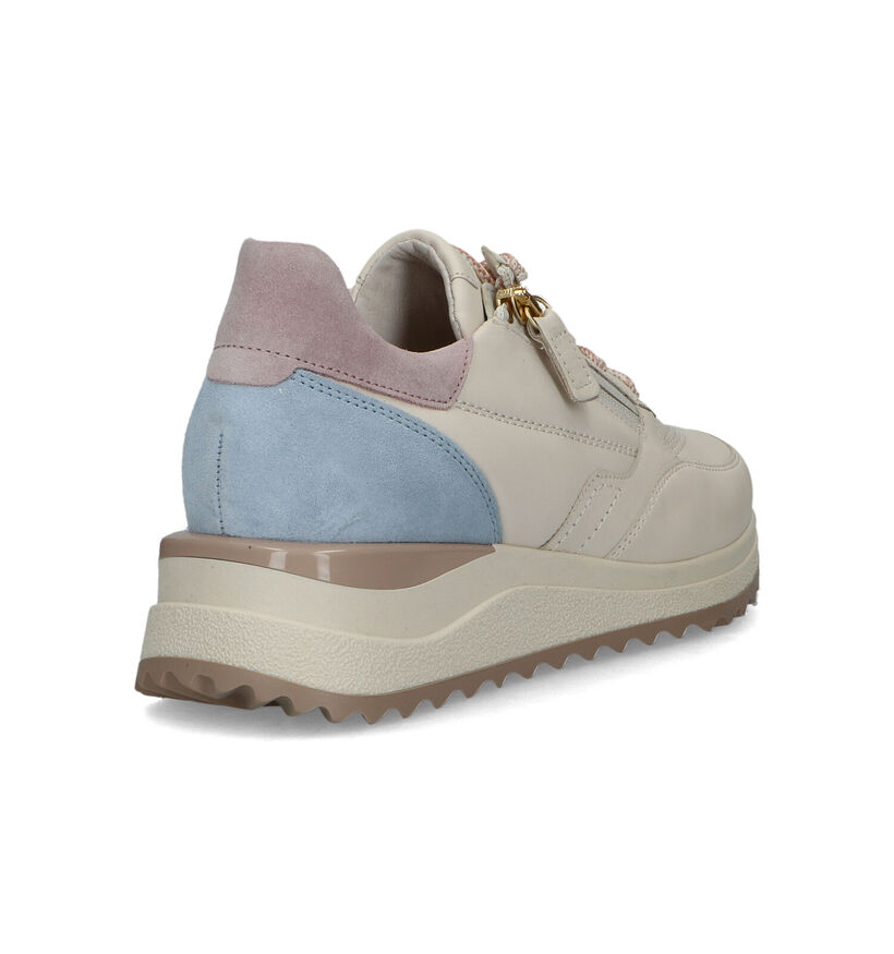 Gabor OptiFit Witte Sneakers voor dames (319478) - geschikt voor steunzolen