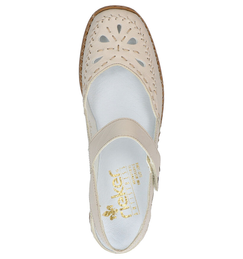 Rieker Chaussures confort en Beige clair pour femmes (323564)