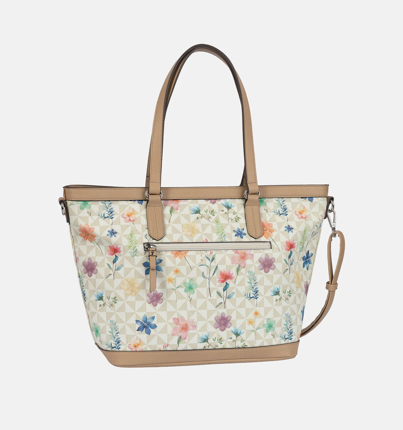 Gabor Meria Flower Cabas en Beige pour femmes (373431)