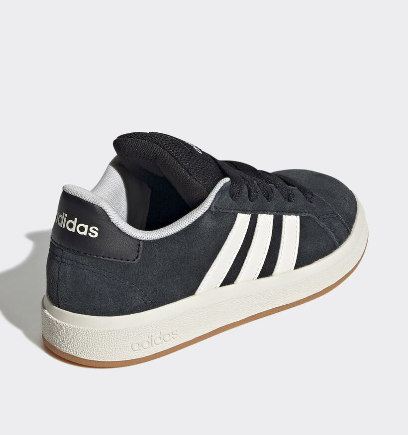 adidas Grand Court 00s Baskets en Noir pour garçons (365326) - pour semelles orthopédiques