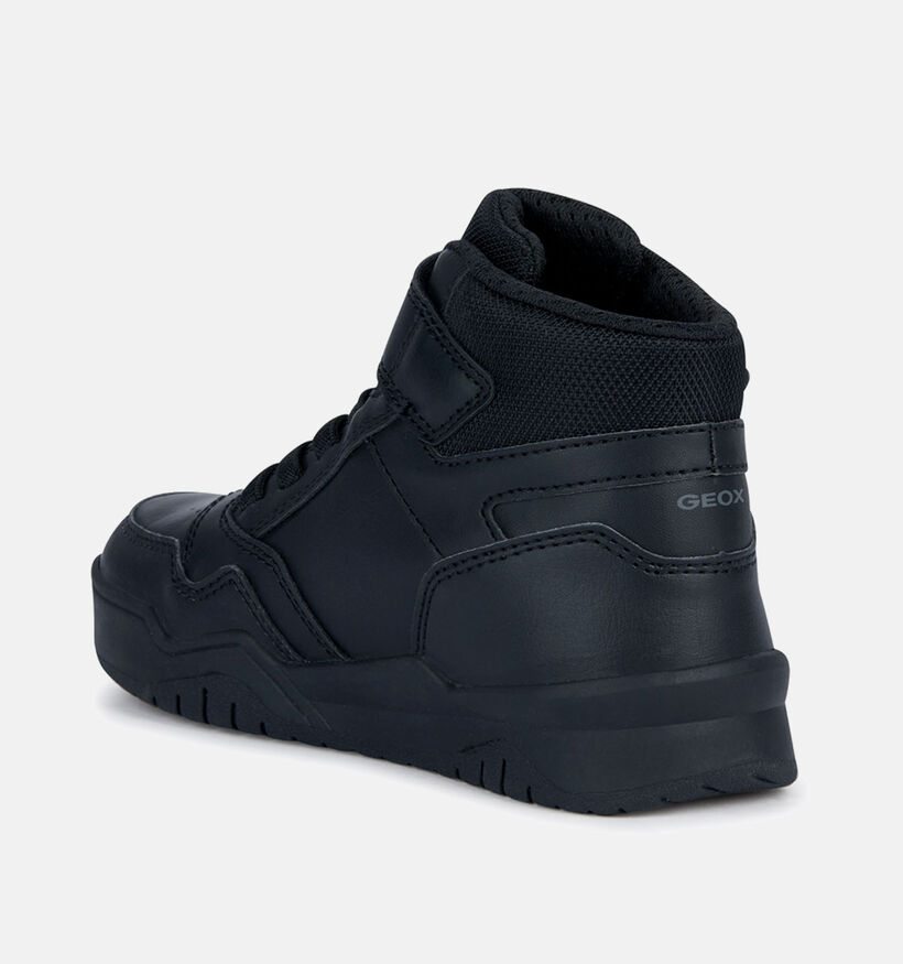 Geox Perth Chaussures hautes en Noir pour garçons (360363) - pour semelles orthopédiques