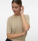 Vero Moda Mindy T-shirt en Beige pour femmes (361195)