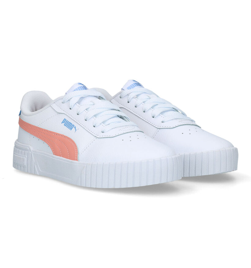 Puma Carina 2.0 Baskets en Blanc pour filles (326343)