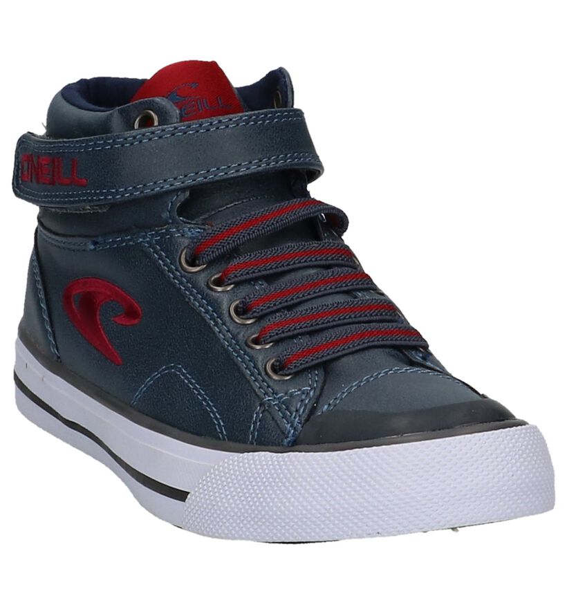 O'neill Strapper Blauwe Sneakers in kunstleer (214497)