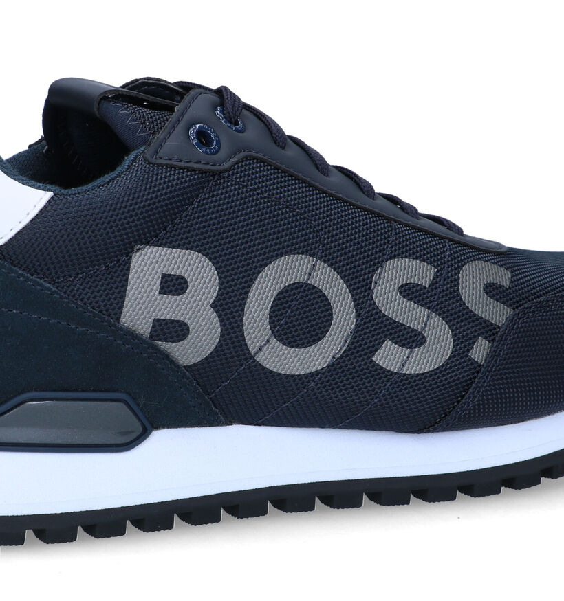 Boss Parkour Runn Baskets en Bleu pour hommes (320724) - pour semelles orthopédiques