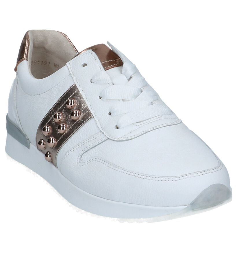 Gabor Best Fitting Chaussures à lacets en Blanc en cuir (245529)