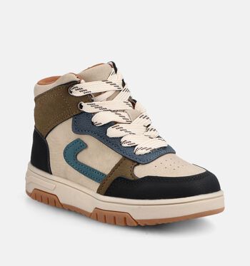 Milo & Mila High Sneakers Beige