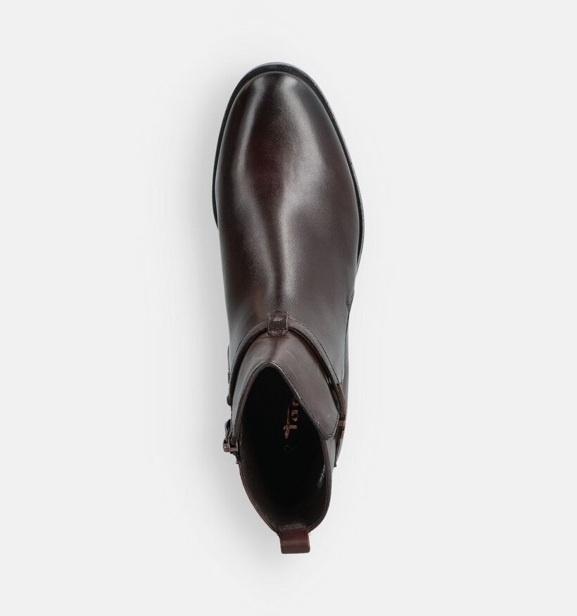 Tamaris Bottines en Brun foncé pour femmes (362757)