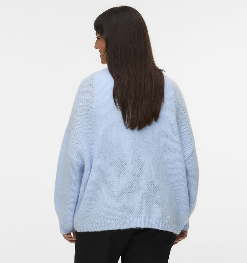 Vero Moda Curve Maybe Pastelblauwe Cardigan voor dames (367779)