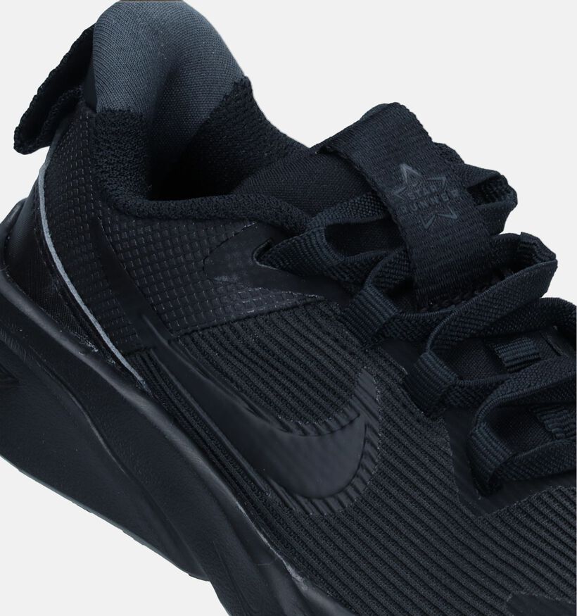 Nike Star Runner 4NN PS Zwarte Sneakers voor jongens, meisjes (332195)