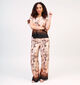 Minus Milena Beige Wijde Broek voor dames (359031)