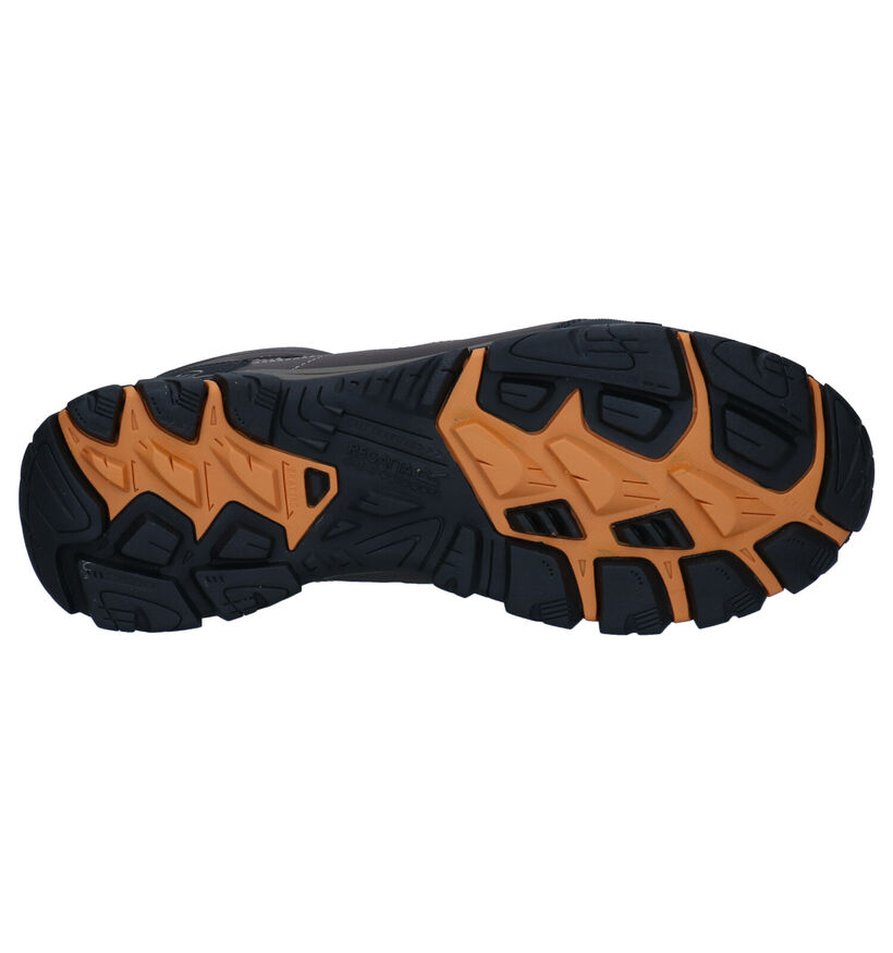 Regatta Holcombe Kaki Wandelschoenen voor heren (331962) - geschikt voor steunzolen