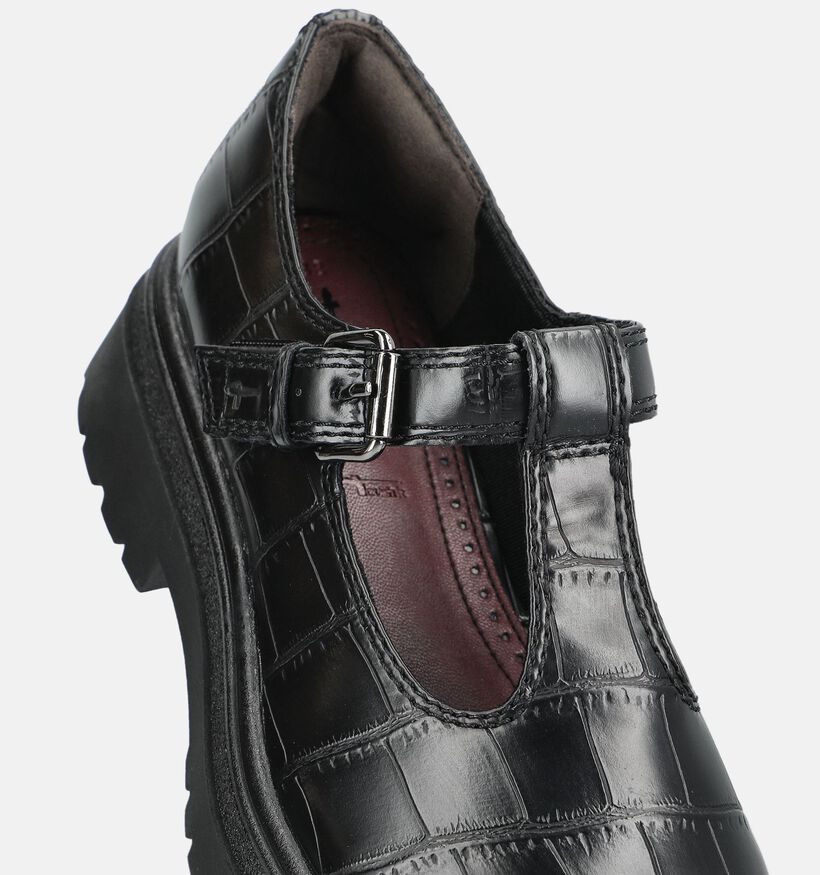Tamaris Chaussures &agrave; enfiler en Noir pour femmes (376708)