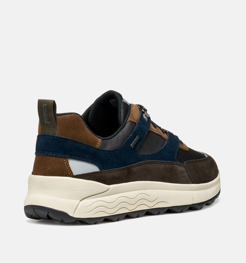 Geox Spherica Chaussures plates en Marron pour hommes (360101) - pour semelles orthopédiques