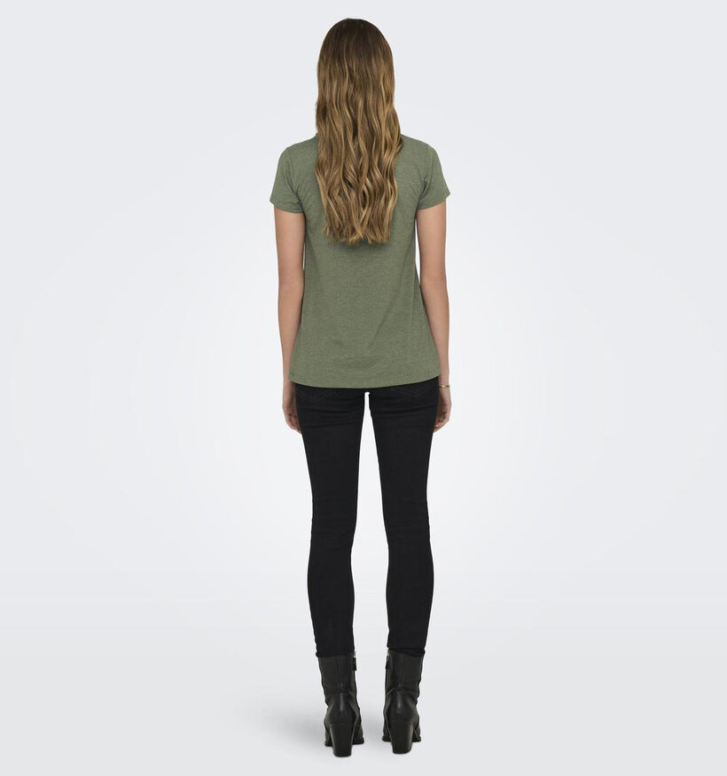 JDY Dalila T-shirt en Vert pour femmes (341112)