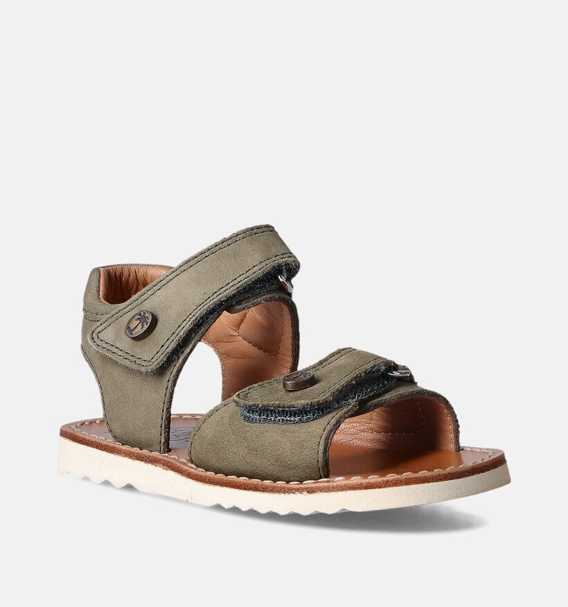 Pom d'Api Waff Easy Kaki Sandalen voor jongens (354627)