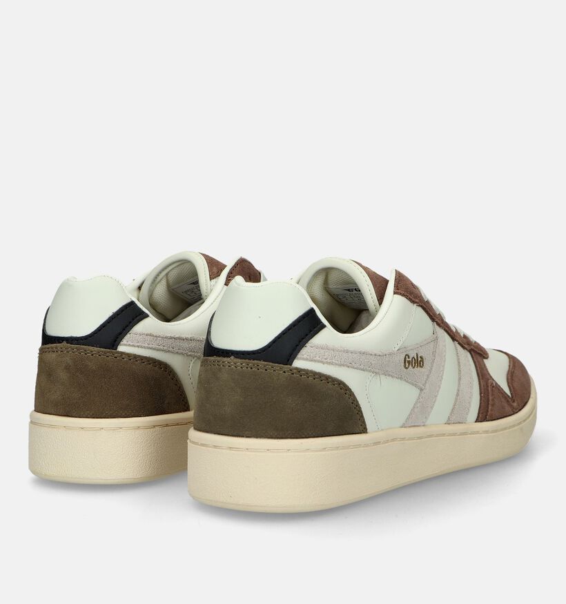Gola Rebound Quadrant Witte Sneakers voor heren (328681) - geschikt voor steunzolen