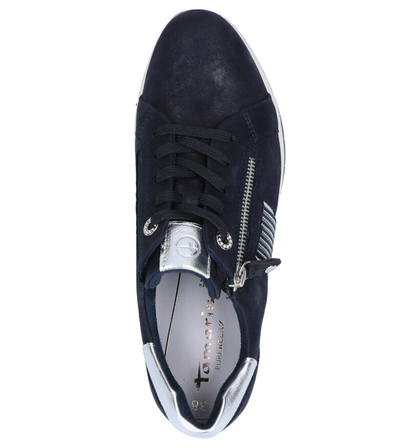 Tamaris Pure Relax Chaussures en Bleu en textile (286312)