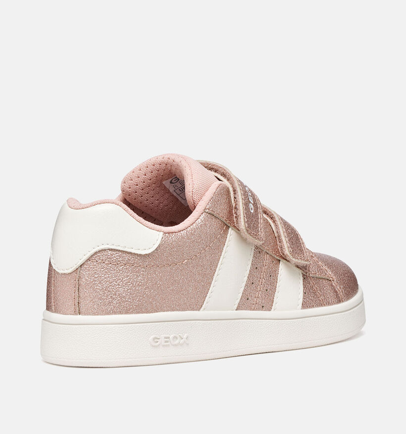 Geox Eclyper Baskets en Or ros&eacute; pour filles (368441) - pour semelles orthop&eacute;diques