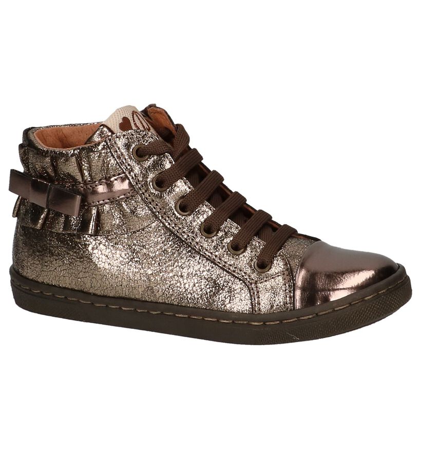 Romagnoli Chaussures hautes en Bronze en cuir (204009)