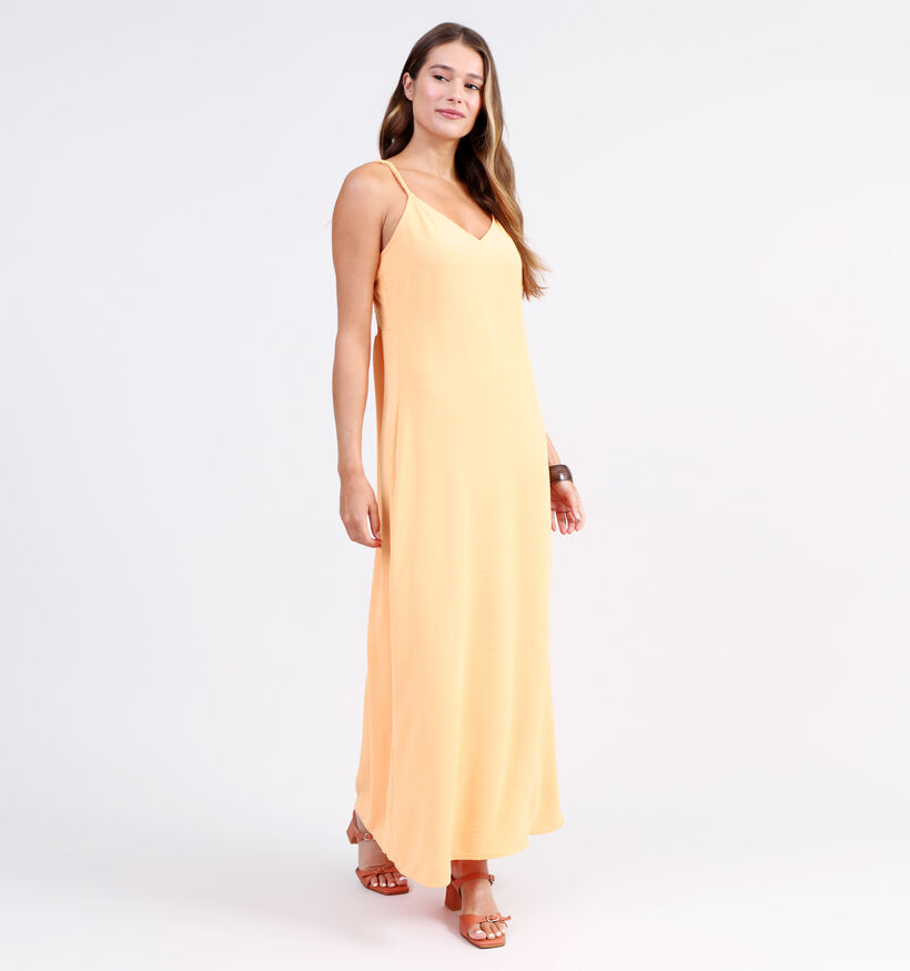 Vero Moda Utyra Singlet Ankle Robe en Orange (327215)