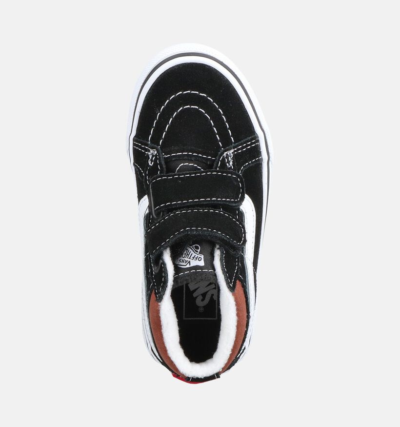 Vans SK8 MID Zwarte Sneakers met Velcro voor jongens, meisjes (376409)