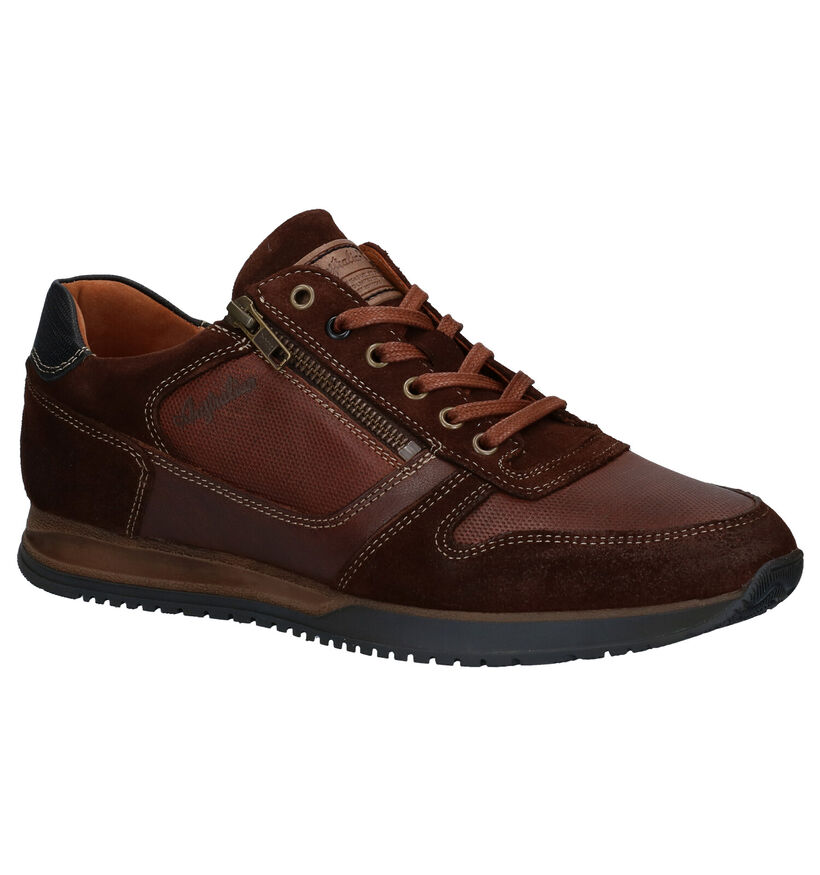 Australian Browning Chaussures &agrave; lacets en Marron pour hommes (329966) - pour semelles orthop&eacute;diques