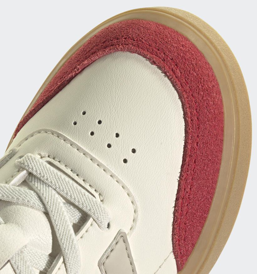 adidas Courtblock EL C Ecru Sneakers voor jongens, meisjes (357493) - geschikt voor steunzolen