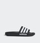 adidas Adilette Shower Zwarte Slippers voor dames (366893)