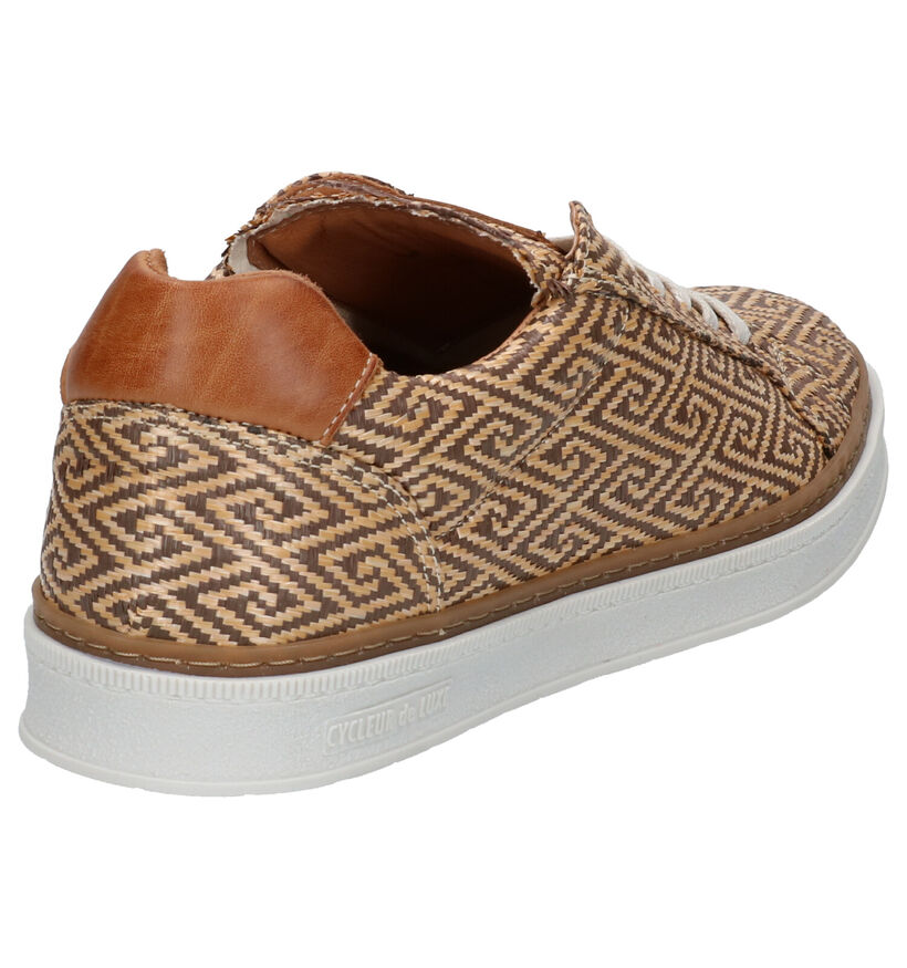 Cycleur de Luxe Beaumont Bruine Veterschoenen in kunststof (272409)