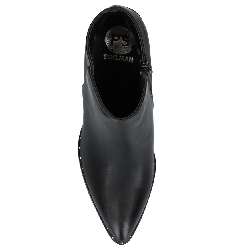 Poelman Bottillons en Noir en simili cuir (223840)