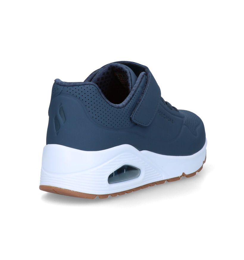 Skechers Uno Stand On Air Baskets en Bleu pour garçons (326456)