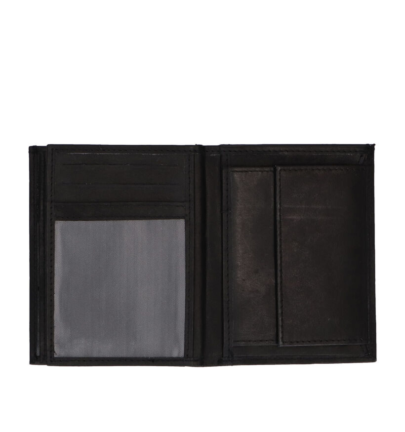 Euro-Leather Portefeuilles en Noir en cuir (310408)