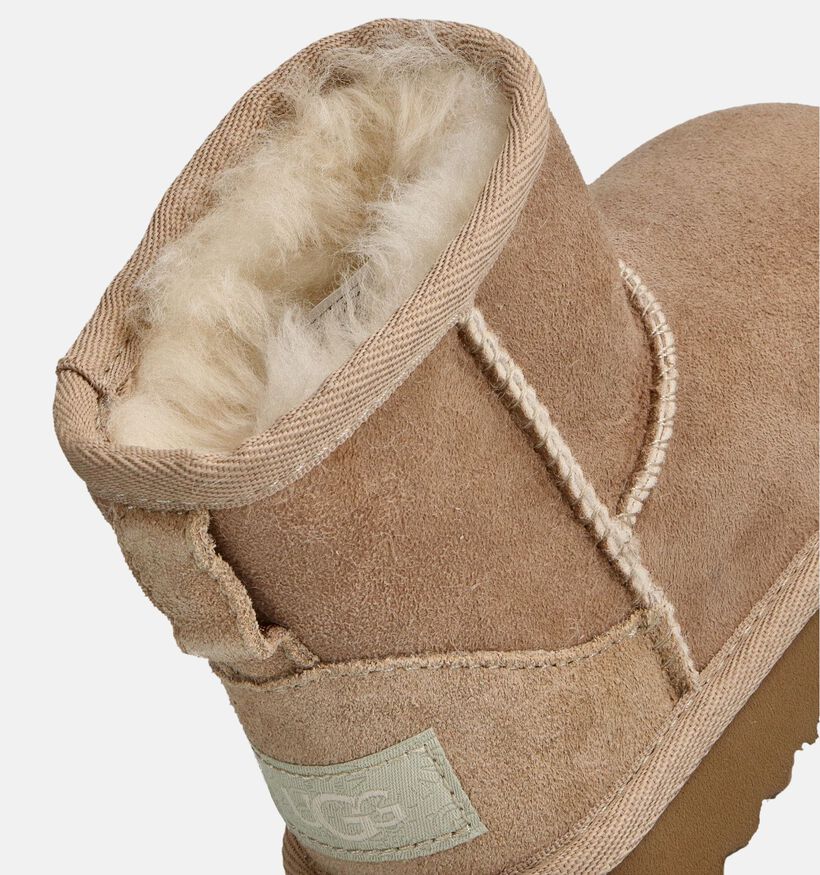 UGG Classic Mini Beige Korte Laarzen voor meisjes (378054)